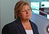 OPPGITT: Høyres leder Erna Solberg er oppgitt over debatten om Lofoten og Vesterålen. - Det virker som om det et verdensmesterskap i klima. Det burde handle om å utvikle en region slik at vi kan være i stand til å sikre arbeid til befolkningen utvikle velferdsstaten, sier hun.