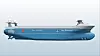 MV Yara Birkeland skal ha to azipod og to tunnelthrustere for framdrift og manøvrering. Skroget er optimalisert for 6 knop.