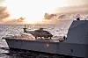 Et NH90-helikopter som landet på KNM Thor Heyerdahl i 2017. Kontrakten ble hevet i 2022.