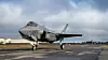 Tre av de seks F-35A-flyene fra det italienske luftforsvarets 13 skvadron på Keflavik på Island.