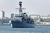 HMS Somerset avskjærte et russisk skip for kort tid siden.