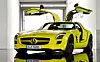 Mercedes-Benz har til nå laget elbiler basert på eksisterende produkter, som SLS AMG Electric Drive. (Foto: Daimler AG)
