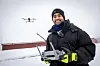 Umar Chughtaik, daglig leder i Airdodge, flyttet virksomheten sin fra Sverige til Norge fordi han opplevde at droneøkosystemet er mye lenger fremme her i landet.