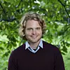 Eirik Lindebjerg fra WWF Norge følger forhandlingene i Geneve Foto: WWF