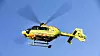 Trondheim 20171109.Luftambulansens helikopter i lufta.
