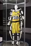 The HAL, Hybrid Assistive Limb, is a cyborg-type robot, by which a wearer‘s bodily functions can be improved, supported and enhanced. It has been developed by Japan's Tsukuba University and the robotics company Cyberdyne.