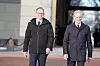 – Han er til og med godt likt blant dem han skal styre, sa statsminister Jonas Gahr Støre da han presenterte Oddmund Løkensgard Hoel som ny forsknings- og høyere utdanningsminister. Hoel kom til Kunnskapsdepartementet som statssekretær i 2021 og er professor i historie. Foto: Eirik Helland Urke