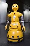 A robot at the robotics company Cyberdyne, Japan.