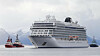 Cruiseskipet Viking Sky ankom søndag Molde etter problemene som oppsto over Hustadvika i Møre og Romsdal lørdag.
