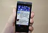 Telefonen har en Facebook-klient.