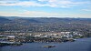 Før flyplassen på Fornebu ble bygget, var det flere koller på området. Disse vil Bærum kommune bruke forurenset overskuddsmasse for å gjøre større, på Storøya til venstre i bildet.