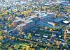 Perspektivplan over hele Sykehuset i Vestfold, Tønsberg. ILL: O:M:RAUGLAND