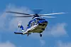 AW169-helikopteret som styrtet i Leicester. Foto: HIGH LEVEL/REX/SHUTTERSTOCK