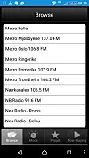 Lettvint: Appen gir rask oversikt over alle mulige radiostasjoner. Fra alle de rundt om i verden til de meste lokale her i landet.