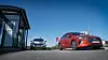 Da vi testet Nissan Leaf og Hyundai Ioniq (t.h) erfarte vi at sistnevntes mindre forbruk og hurtigere lading veide opp for et mindre batteri enn det som sitter i Leaf. Foto: Eirik Helland Urke