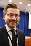 Klima- og miljøminister Sveinung Rotevatn (V). Foto: Tore Stensvold