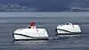 Tronheimsfjorden er testarena for autonome skip. Her er to ombygde livbåter Kongsberg Maritime bruker til å teste teknologien i fullskala.