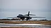 Det første B-1B Lancer-flyet landet på Ørland flystasjon i 13-tida mandag.