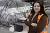 Eva Beate Lande, fraktsjef i Avinor, merker at kinesiske flyselskaper er mer interessert i å frakte sjømat fra Oslo. Foto: Arash A. Nejad