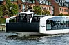 Hyke-fergen Shuttle 0001 går i rute i Fredrikstad. Fergen er 15 meter lang, 5,8 meter bred og har plass til 50 passasjerer.