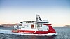 Subsea 7 Subsea 7 har lagt inn bud på oljeserviceselskapet McDermott. Nyhetene førte til at Subsea 7-aksjen i 10-tiden var blant de mest omsatte aksjene på Oslo Børs. Her representert Seven Viking, som er et av verdens mest avanserte spesialskip for vedlikeholds- og inspeksjonsarbeid. Foto: Ulstein Group/Per Eide Studio