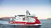 Subsea 7 Subsea 7 har lagt inn bud på oljeserviceselskapet McDermott. Nyhetene førte til at Subsea 7-aksjen i 10-tiden var blant de mest omsatte aksjene på Oslo Børs. Her representert Seven Viking, som er et av verdens mest avanserte spesialskip for vedlikeholds- og inspeksjonsarbeid. Foto: Ulstein Group/Per Eide Studio