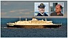 Det portugisiske passasjerskipet Astoria er bygget i 1948, og fyller dermed 71 år i år. Skipet har årlige turer til Nord-Norge. Bildet er tatt i 2016 utenfor Shetland. Havnedirektør Knut Thomas Kusslid (til venstre) i Trondheim og prosjektleder Even Husby i Bergen havn tror Nord-Norge kan ende opp med de eldste og mest forurensende cruiseskipene hvis de ikke stiller samme krav som havnene lenger sør.