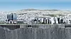 Denne skissen viser hvordan pelene vil holde oppe kjørebanen på Dronning Eufemias gate.