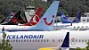 Boeings 737 MAX-fly er satt på bakken over hele verden. Her fra et parkeringsområde for fly i Seattle.