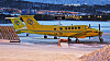 Et ambulansefly fra Babcock utenfor selskapets hangar i Tromsø.