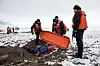 Mannskaper fra Røde Kors under øvelsen Sarex3. Foto: Jakob Østheim