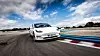 Tesla Model 3 Performance på bane ved Circuit Paul Ricard utenfor Marseille.