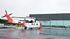 AW101 var hedersgjest på åpningsseremonien for redningstjenestens nye hovedbase på Sola i juni. Seremonien for selve helikopteret er nå utsatt.