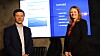 Sintef OCean-forskerner Even Ambros Holte og Beate Kvamstad-Lervold presenterte rapporten 'Fremtidsmuligheter i maritime næringer' i Oslo torsdag 17. oktober.