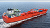 Odfjell SE er med på et utviklingsprosjekt for bruk av mulitfuel brenselcelle på 1,2 MW. LNG-tanker og «cold box» på dekk.