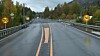 Ulykken da en trafikkdirigent ble drept skjedde her på riksvei 7 ved Ål i Hallingdal