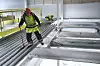OVERBYGG: I andre etasje på datasenteret som skal inneholde servere for 3,2 millarder svenske kroner.