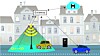 Oslo smart city: Fra sensorer på kommunale parkeringsplasser kan Oslo kommune samle store datamengder som kan brukes til å styre trafikken på en mer effektiv måte. (Fra arkiv)
