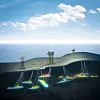 Til Yggdrasil skal det bygges tre nye plattformer. Ni brønnrammer og 55 nye brønner skal bores. Illustrasjon: Aker BP