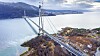 Hålogalandsbrua på E6 i Narvik blir stengt hele uke 37. Årsaken er problemer med asfalt som løsner