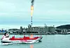 Med gasstankskip kan Statoil frakte CO2 skip fra Mongstad til Snøhvit-anlegget på Melkøya. FOTOMONTASJE: SIMEN HÅKONSEN/TU