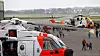AW101 (nærmest) skal erstatte Sea King som redningshelikopter i 330-skvadronen. Foto: Per Erlien Dalløkken