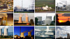 En sammensetning av bilder viser noen av kjernekraftverkene som Tyskland har stengt ned etter Fukushima-ulykken i 2011. Øverst fra venstre: Brunsbuettel, Unterweser, Brokdorf, Kruemmel, Emsland, Grohnde, Biblis A, Biblis B, Grafenrheinfeld, Philippsburg, Neckarwestheim og Isar 1 og 2.