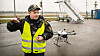 Politiet bruker allerede droner til mange oppdrag, men slik loven er utformet kan de ikke brukes til skjult overvåkning. Bildet er fra en tidligere anledning.