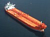 Teekays shuttletanker Petroatlantic ligger for anker.