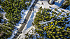 Vingebladet ble slynget 50 meter bort fra vindturbinen.