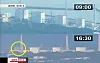Bildene som viste at noe hadde skjedd i den ene reaktoren i kraftverket i Fukushima. Foto: AFP PHOTO / HO / NHK via NTB Scanpix.