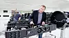 Daglig leder i Stingray Marine Solutions, John A. Breivik inspiserer en node under produksjon. Bilde: Eirik H. Urke