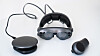 Magic Leap One består av briller, en prosessorenhet og en kontroller. Foto: Eirik Helland Urke
