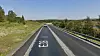 Dagens E39 nordøst for Haugesund, like vel fylkesgrensa mellom Rogaland og Vestland.